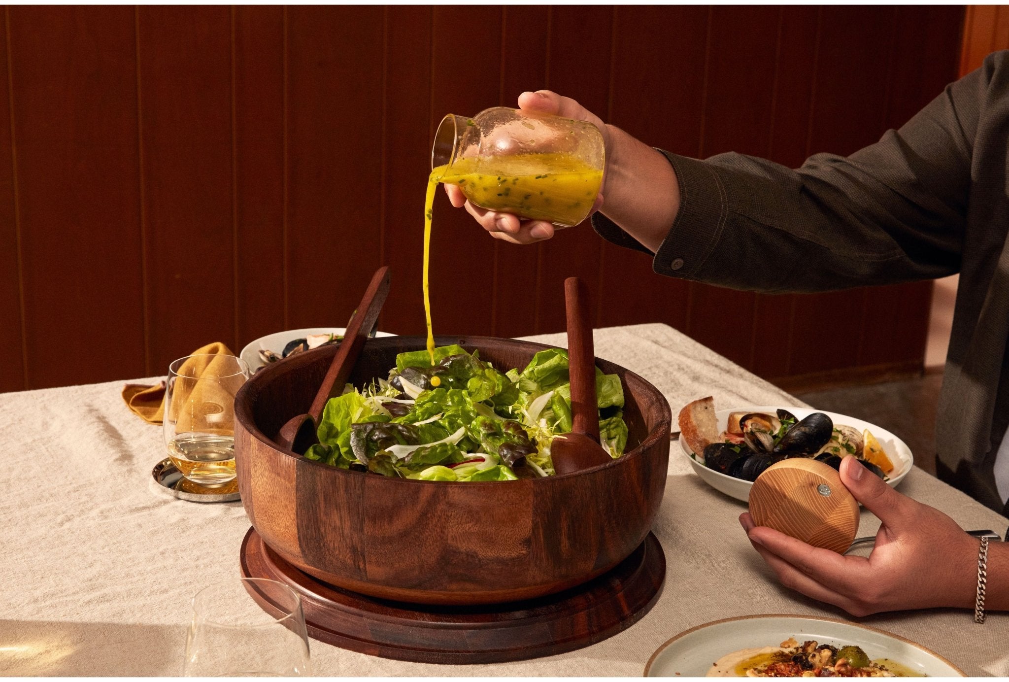 Totter Salad Dressing Shaker.