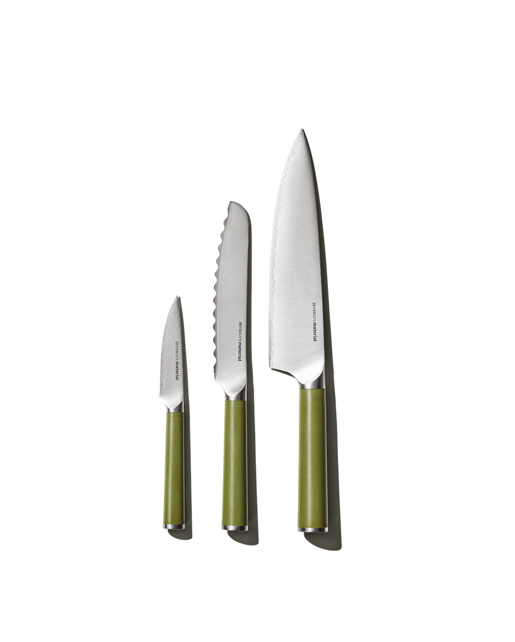 The Trio of Knives by Material Kitchen