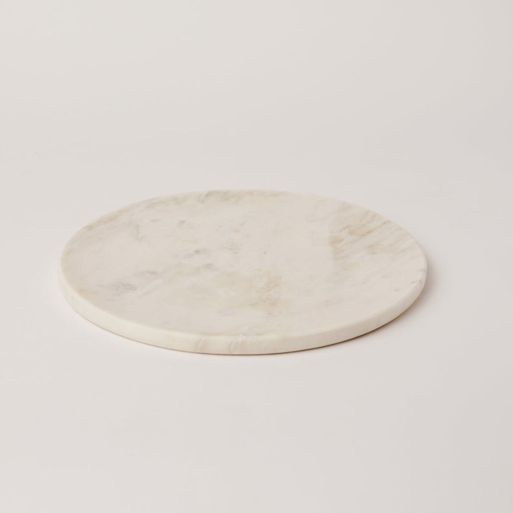 White Marble Platter.